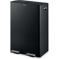 Tower 60L Recycling Pedal Bin, Black T838023BLK