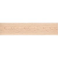 Tringle à rideau bois D.35 2.5m brut – Pour installation en intérieur – Compatible avec supports standards – Finition brute – Mobois