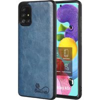 COQUE POUR SAMSUNG GALAXY A51 5G BLEU MARINE ARRIÈRE ROBUSTE