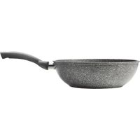 Padella wok saltapasta anche induzione Cuore di pietra 28 cm Accademia Mugnano