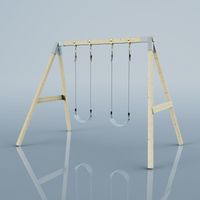 PolarPlay Balançoire Papillon de nuit Bleu 177 x 260 cm