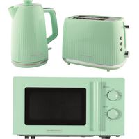 Kettle, Toaster & Microwave Set Mojoto Mint Miami Hamilton Beach HBMIAKSMM