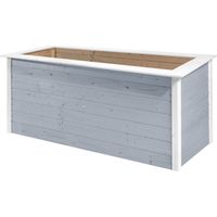 weka Profi-Hochbeet 669 C, grau/weiss, 28 mm
