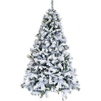 Albero di Natale ARTIFICIALE ROYAL INNEVATO super folto in PVC realistico alla vista e al tatto - H270 cm - 2288 rami