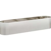 Raised Garden Bed Stainless Steel 200 x 40x 40 cm vidaXL
