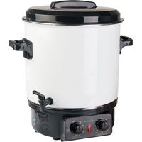 Elektrischer topfsterilisator mit wasserhahn und timer 27l 1800w - Domoclip - DOM334