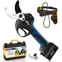 Forbici Potatura Elettriche 40mm, 1050W Professionali Cesoie a Batteria per Potatura, 21V 4Ah/2Ah, per Frutteto Vigneto e Ulivo(8605 PRO)