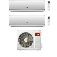 TCL Climatizzatore Condizionatore Inverter Dual Split Elite F2 serie SN F2S0 9+12 con MT1420 Wi-Fi R-32 Classe A++