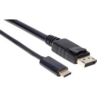 manhattan 152464 cable USB Type-C a DisplayPort negro 2m