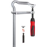 Ganzstahlschraubzwinge OMEGA Spann-W.250mm A.120mm 2-K-Griff