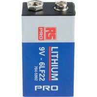 Pile 9V Lithium Manganèse Dioxyde, 1.2Ah PP3 ( Prix pour 1 )