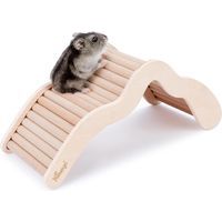 Hamster Climbing Bridge Ladder for Hamster Aryclic SandBath Box or Other Small-Sized Pets-Crezuo