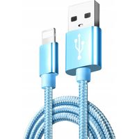 Câble Lightning USB pour iPhone Quick Charge 3.0 Koanni kb2NIEBIESKI