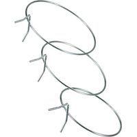 Verzinkte Blumentopfhalterung für die Wand 22 cm