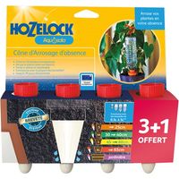 Cône Arrosage Ceramique Aquasolo Rouge X4 Blister - Hozelock