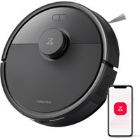 Roborock Q7 L5 Aspirateur Robot, 8000 Pa Aspiration HyperForce, Double Anti-emmêlement, Navigation LiDAR Précise, Zone Interdite Intelligente, Cartographie Multi-Niveaux, APP/Alexa, Noir