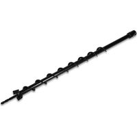 Eberth – Mèche pour tarière acier 40mm – Longueur 800mm – Connexion enfichable avec goupille de sécurité – Pour poteaux de clôture et plantations