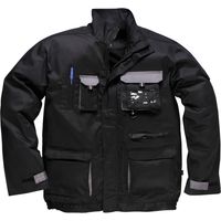 Portwest Arbeitsjacke mit 12 Taschen TX10 Schwarz Gr. S