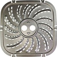 Plaque De Cuisson Pour Friteuse À Air - Acier Au Carbone Antiadhésif Double Couche - Compatible Avec Modèles Vortex Pro 8QT Plus - 22 X 22 Cm