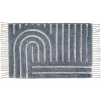 SCHÖNER WOHNEN tappetino da bagno BAHAMAS - 1 pezzo 67x110 cm, grigio