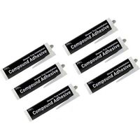 MX Shower Tray Installation Compound Adhesive 380ml Black Pack of 6
