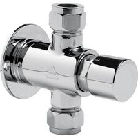 Zeitbegrenzte Armatur 15 Sek. für Dusche mit Blockierschutztaste MODERN Series Idral 08530/EF Verchromt - Messing