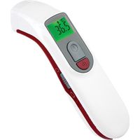 GIMA Aeon A200 Fernabtastthermometer Rot, Weiß Stirn Tasten