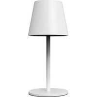 Lámpara de mesa m-e-modern-electronics LUNA-80 blanco 3 W LED