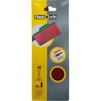 1/3 Sanding Sheets Plain Medium Grit (Pack of 10) FLV26320