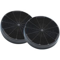 2 MCEF02 -Kohlefilter (19,4 x 3 cm) für AEG Hood - Electrolux - Zanussi
