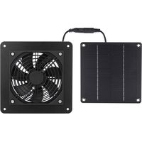 Ventilateur d'extraction solaire 3W pour animaux de compagnie, extérieur, haute vitesse de rotation, longue durée de vie