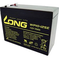 Long WP10 12SE batería de plomo negra 12 voltios 10 Ah