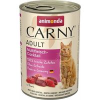 ANIMONDA Carny Adult cocktail de viandes, pâtée pour chat, 12 x 400 g