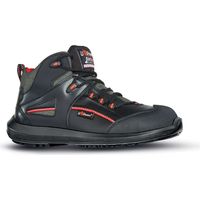 UPower Botas de seguridad Teak talla 46 negro / rojo - RR10304-46