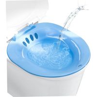 Bidet Portable - Pour Siège De Toilette Universel - Confort Post-Partum Et Hemorroïdes - En PP Et Silicone - 1 Piece