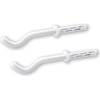 COPPIA DI MENSOLE TELESCOPICHE PER RADIATORI IN GHISA 12x230 - Tassello 16x90 mm