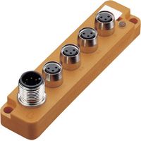 Lumberg Automation SBS4/LED 3 12124 Sensor/Aktorbox passiv M8-Verteiler mit Metallgewinde 1 St.