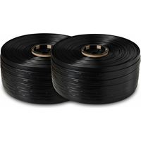 Suinga – Ruban d'irrigation goutte à goutte 16mm 500m – Goutteurs 1,16 l/h tous les 20 cm – Épaisseur de paroi 8 mil – Pour horticulture spécialisée