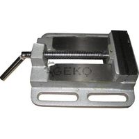 Geko G01040 - Tornillo para taladro (hierro fundido, 60 mm), color plateado