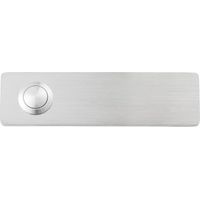 Heidemann 70546 Bouton de sonnette acier inoxydable
