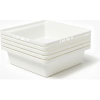 Bac de rétention 30l empilable-lot de 5-plast'up rotomoulage