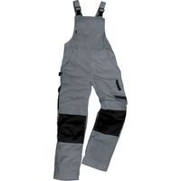 Excess Arbeitslatzhose Champ, Gr. 52, grau/schwarz
