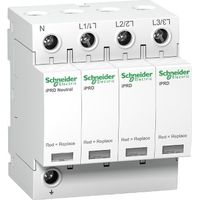 Schneider A9L40601 Acti9 - Pararrayos iPRD40r - 3PN - 40kA - 350V - con retransmisión de señalización