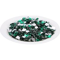 1000pcs Strass à dos pointu 8mm Vert, DIY Bijoux Mariage, Accessoires Vêtements Bracelet