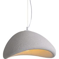 Modern Style Indoor Pendant Light, Ø40 cm – Grey – E27 Bulb– 150 cm Adjustable Cord Length