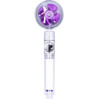 Hochdruck-G1/2-Ventilator-Duschkopf mit Pausentaste und 360°-Drehung. – AquaForge