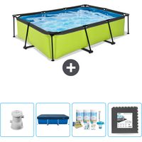 Exit Pool Rechteckig - 300x200x65 cm - 5-teilig SCB61