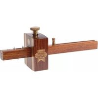 Faithfull – Trusquin d'ébéniste double pointe 140mm – Vis en laiton réglable – Pour traçage tenon et mortaise – Précision optimale