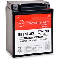 NX - Batterie moto Gel YB14L-A2 / FB14L-A2 / 12N14-3A 12V 12Ah