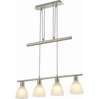 Suspension à intensité variable 'Simeon' en verre pour salon & salle à manger